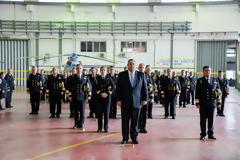 Ο ΥΕΘΑ Πάνος Καμμένος στην τελετή εγκαινίων του προσομοιωτή ναυτιλίας ελικοπτέρων στη Βάση Ελικοπτέρων του Πολεμικού Ναυτικού