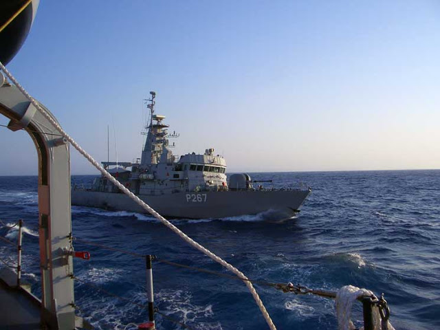ΙΜΙΑ: Τουρκικό σκάφος ακούμπησε την Κ/Φ ΝΙΚΗΦΟΡΟΣ - Φωτογραφία 1