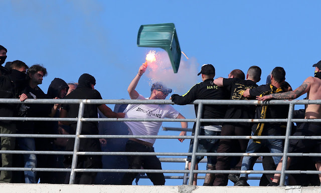Φόβοι της αστυνομίας για ραντεβού οπαδών ΠΑΟΚ και ΑΕΚ στη Λάρισα! - Φωτογραφία 1
