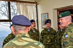 Επίσκεψη Διοικητή Γ΄ ΣΣ/NRDC-GR στην Περιοχή Ευθύνης της 9ης Μηχανοποιημένης Ταξιαρχίας