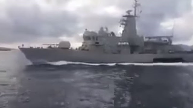 Βίντεο από το επεισόδια στα Ιμια ανάμεσα στην κανονιοφόρο Νικηφόρος και τουρκικό σκάφος - Φωτογραφία 1