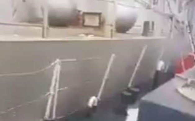 Βίντεο - Ντοκουμέντο: Η στιγμή που το σκάφος της τουρκικής ακτοφυλακής ακουμπά την κανονιοφόρο «Νικηφόρος» - Φωτογραφία 1