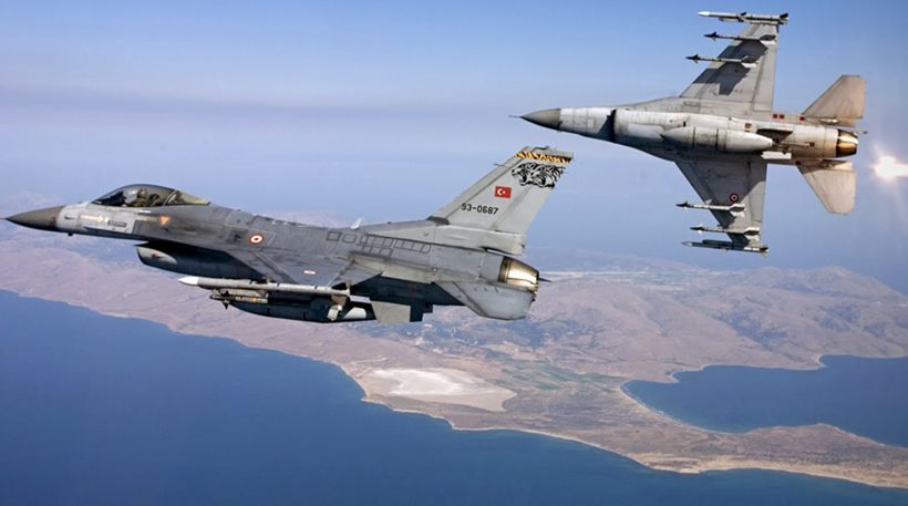 Εικονική αερομαχία με οπλισμένα τουρκικά μαχητικά στο Αιγαίο - Φωτογραφία 1