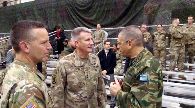 Παρουσία Αρχηγού ΓΕΣ στην Τελετή Ανάληψης Διοίκησης του Διοικητή των Στρατιωτικών Δυνάμεων των ΗΠΑ στην Ευρώπη (USAREUR) - Φωτογραφία 11