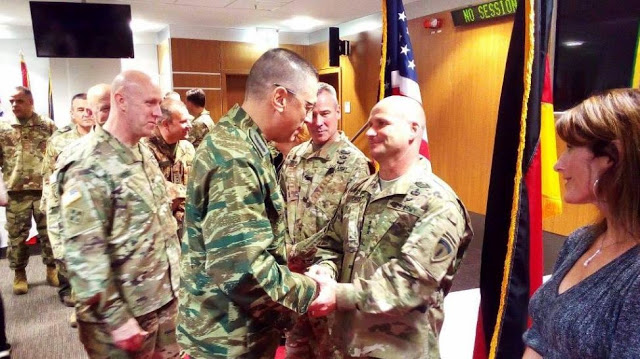 Παρουσία Αρχηγού ΓΕΣ στην Τελετή Ανάληψης Διοίκησης του Διοικητή των Στρατιωτικών Δυνάμεων των ΗΠΑ στην Ευρώπη (USAREUR) - Φωτογραφία 2