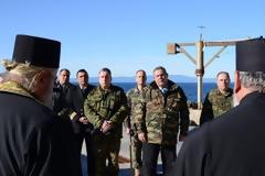 Φωτό από την επίσκεψη ΥΕΘΑ Πάνου Καμμένου στο Άγιον Όρος