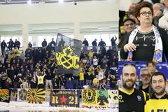 Κλειστό Κανήθου: Στιγμές από το Κύμη - ΑΕΚ (ΦΩΤΟ)