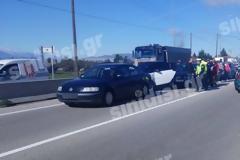 Αγρίνιο: Απίστευτη καραμπόλα έξι οχημάτων στην Εθνική Οδό! (ΔΕΙΤΕ ΦΩΤΟ)