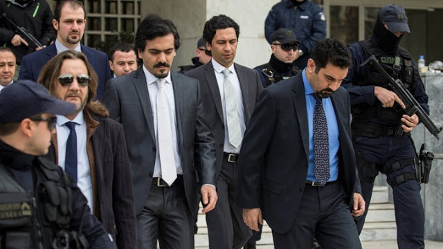 Στην Αθήνα η αντιπροσωπεία του Υπουργείου Δικαιοσύνης της Τουρκίας για τους 8 στρατιωτικούς και το άσυλο - Φωτογραφία 1