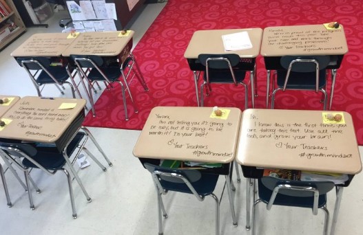 Ο φανταστικός λόγος που αυτή η δασκάλα έγραψε πάνω στα θρανία των μαθητών της - Φωτογραφία 1