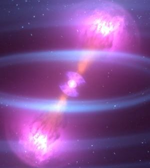 Συγχώνευση άστρων νετρονίων που προσφέρει ακόμη ένα νέο γρίφο για τους αστροφυσικούς - Φωτογραφία 1