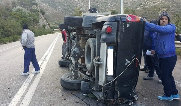 Τα λάδια στο δρόμο οδήγησαν τον Κρητικό καλλιτέχνη στο Νοσοκομείο - Φωτογραφία 3