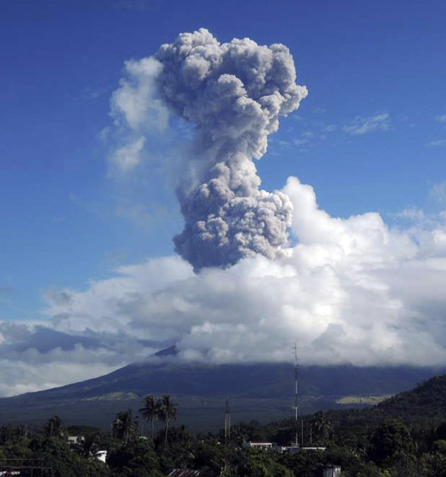 Εντυπωσιακές εικόνες από την έκρηξη του ηφαιστείου στις Φιλιππίνες. - Φωτογραφία 9