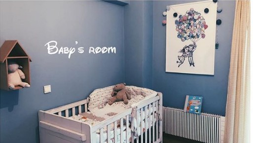 Η Αντιγόνη Ψυχράμη και ο Δημήτρης Μακαλιάς μας δείχνουν το δωμάτιο του μωρού τους - Φωτογραφία 2