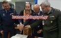 Αγιασμός και κοπή της Πρωτοχρονιάτικης πίτας στο ΕΣΔΕ Αταλάντης από τον Στρατιωτικό Ιερέα του ΑΤΑ Σχη Αθανάσιο Τσιμενίδη