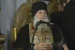 10156 - Ομιλία Γέροντος Εφραίμ κατά την υποδοχή της Τιμίας Κάρας του Αγίου Ιωάννου Χρυσοστόμου στη Μητρόπολη Κιτίου