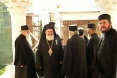 10157 - Ο μακαριστός Αρχιεπίσκοπος Χριστόδουλος στο Άγιο Όρος. Φωτογραφίες από επισκέψεις του