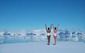 Jasmine Tooks - Josephine Skriver: Πόζαραν με μαγιό στην Ανταρκτική - Φωτογραφία 5