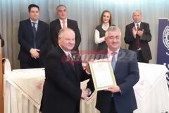Πάτρα: Βραβείο για την Υποδιεύθυνση Ασφάλειας Πατρών - Το παρέλαβε ο Διοικητής Απ. Μαρτζάκλης - ΦΩΤΟ