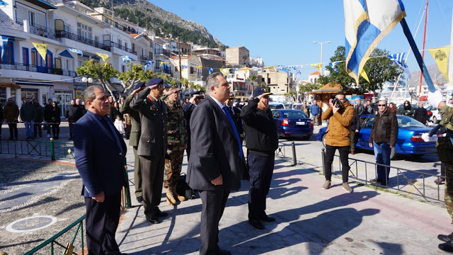 Ο ΥΕΘΑ Πάνος Καμμένος στις εκδηλώσεις μνήμης για τους πεσόντες Αξιωματικούς των Ιμίων στην Κάλυμνο - Φωτογραφία 3