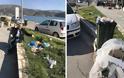 Ξεχύλισε η οργή του ΠΑΝΑΓΙΩΤΗ ΣΤΑΪΚΟΥ: Γέμισε από σκουπίδια η Παραλία του Αστακού- Το Τριώδιο άνοιξε στο λιμάνι μας με τον πιο γλαφυρό τρόπο!!!! - Φωτογραφία 1