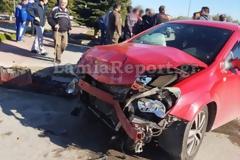 Λαμία: Τραυματίστηκε νεαρή οδηγός σε διασταύρωση [photos]