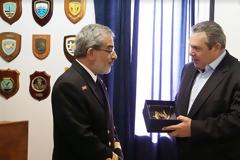 Επίσκεψη ΥΕΘΑ Πάνου Καμμένου στο Ναύσταθμο Σαλαμίνας