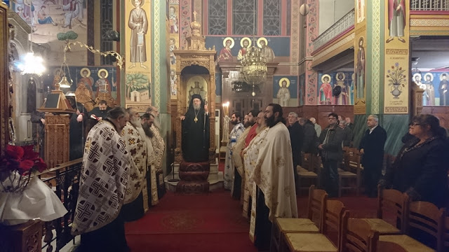 Ο εορτασμός των Αγίων Τριών Ιεραρχών στην Ιερά Μητρόπολη Αιτωλίας και Ακαρνανίας - Φωτογραφία 11