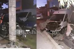 Τρομερό τροχαίο ατύχημα στην Παρηγοριά στα Χανιά [photo]