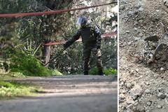 Φωτ Βρέθηκαν υπολείμματα βλήματος όλμου στον Λόφο του Φιλοπάππου ος