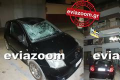 Σοκ στην οδό Κώτσου: Γνωστός Χαλκιδέος πήδηξε από μπαλκόνι του 4ου ορόφου και κατέληξε πάνω στο σταθμευμένο αυτοκίνητο του! (ΦΩΤΟ & ΒΙΝΤΕΟ)