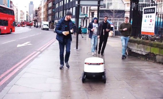 Ρομπότ σε ρόλο… ντελιβερά στους δρόμους του Λονδίνου - Φωτογραφία 3