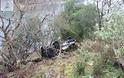 Τροχαίο στο 7ο χλμ Αμφιλοχίας Βόνιτσας – Αυτοκίνητο ΙΧΕ έπεσε σε γκρεμό - Φωτογραφία 3