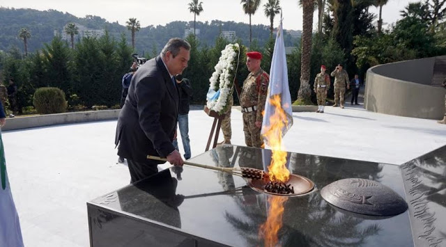 Επίσημη επίσκεψη ΥΕΘΑ Πάνου Καμμένου στο Λίβανο - Φωτογραφία 9