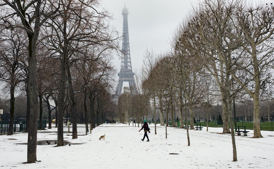 Σφοδρός χιονιάς στην Ισπανία - «Πορτοκαλί» συναγερμός για ψυχρή εισβολή στη Γαλλία - Φωτογραφία 1
