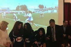 Την πίτα της έκοψε η γυναικεία ποδοσφαιρική ομάδα ΑΘΗΝΑ (ΦΩΤΟ)