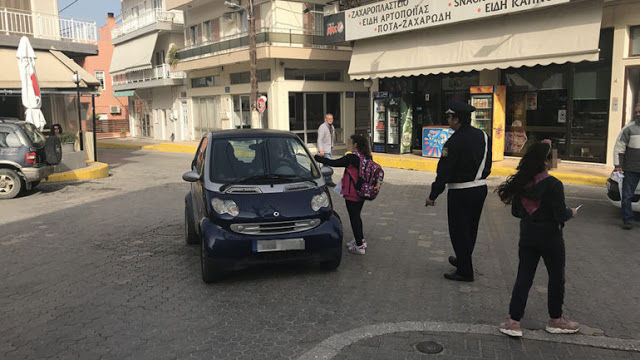 Κρήτη: Οι μαθητές… έκοψαν «κλήσεις» και ενημέρωσαν τους οδηγούς - Φωτογραφία 1