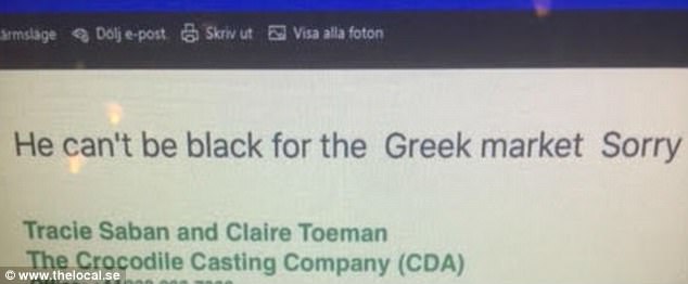 Μαύρος ηθοποιός «κόπηκε» από διαφήμισή της ΙΚΕΑ γιατί δεν θα ήταν αρεστός στο ελληνικό κοινό - Φωτογραφία 2