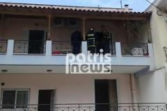 Νεκρός σε πυρκαγιά σε διαμέρισμα στον Πύργο [photos]