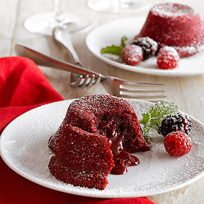 Red velvet lava cake - Φωτογραφία 1