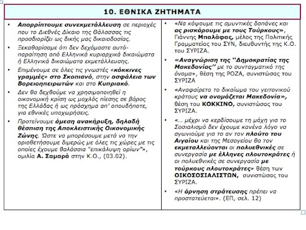Σύγκριση των θέσεων ΝΔ και ΣΥΡΙΖΑ σε 10 βασικά ζητήματα - Φωτογραφία 8