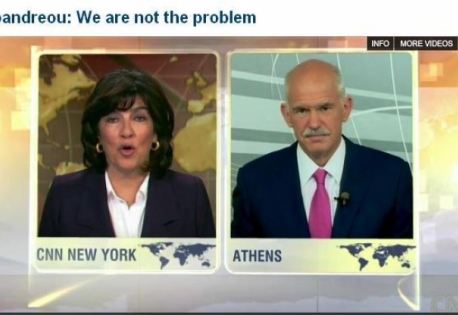 Γ.ΠΑΠΑΝΔΡΕΟΥ στο CNN: Δεν είμαστε εμείς το πρόβλημα - Φωτογραφία 1