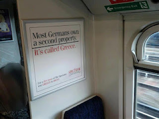 Απίστευτα ανθελληνικό και δεν έχει ιδρώσει το αυτάκι κανενός!!! Δείτε την προκλητική αφίσα στο μετρό του Λονδίνου! - Φωτογραφία 1
