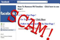 ΠΡΟΣΟΧΗ: Νέες απάτες στο Facebook που υπόσχονται να αφαιρέσουν το Timeline!