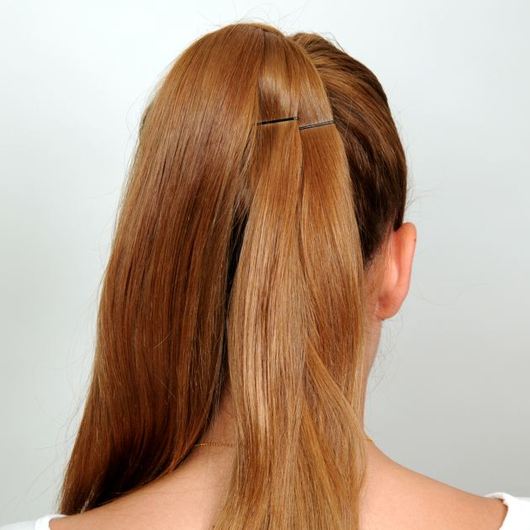 Πώς να κάνεις ένα διαφορετικό ponytail-κοτσίδα με τσιμπιδάκια! - Φωτογραφία 15