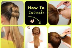 Πώς να κάνεις ένα διαφορετικό ponytail-κοτσίδα με τσιμπιδάκια!