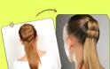 Πώς να κάνεις ένα διαφορετικό ponytail-κοτσίδα με τσιμπιδάκια! - Φωτογραφία 2