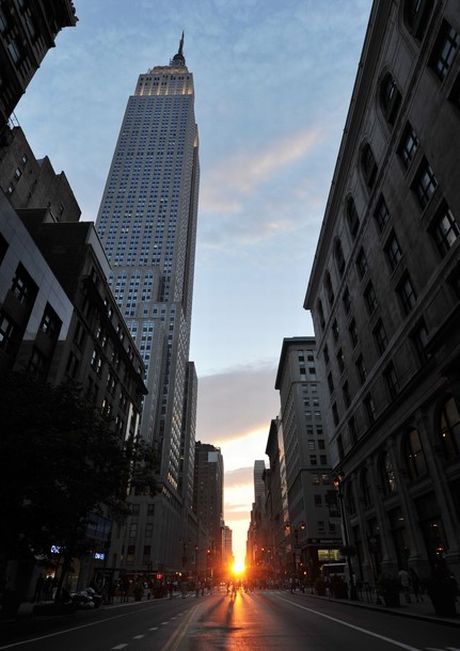 Here comes the sun: ένα μοναδικό αστικό φαινόμενο στη Νέα Υόρκη - Φωτογραφία 2