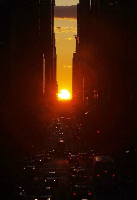 Here comes the sun: ένα μοναδικό αστικό φαινόμενο στη Νέα Υόρκη - Φωτογραφία 5