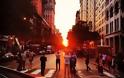 Here comes the sun: ένα μοναδικό αστικό φαινόμενο στη Νέα Υόρκη - Φωτογραφία 1